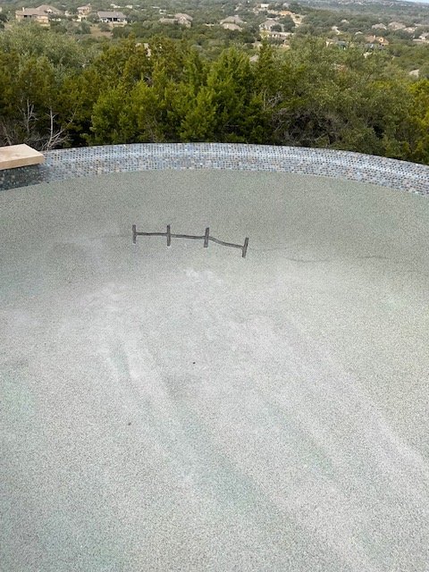 Skimmer and fitting leak repair on a Texas pool