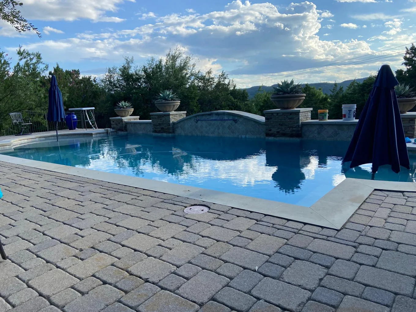 Completed pool leak detection and repair job